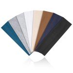 Non-Slip Workout Headbands for Women - 8 Pack