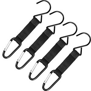 4 Metal Fence Hooks for Baseball and Softball