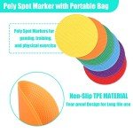 Colorful Spot Markers for Gym and Games, 6-24 Pcs