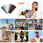 Non-Slip Workout Headbands for Women - 8 Pack