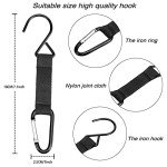 4 Metal Fence Hooks for Baseball and Softball