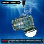 Usb Rechargeable Windproof Plasma Lighter for Outdoors
