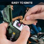 Usb Rechargeable Windproof Plasma Lighter for Outdoors