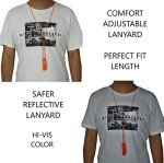 Emergency Whistles with Lanyard - 2 Pack