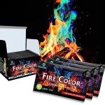 Color Changing Fire Packets - 12 Pack