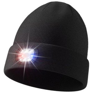 USB Rechargeable Beanie with Light for All