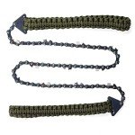Compact Pocket Chainsaw with Paracord Handle