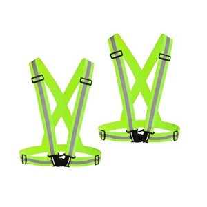 Reflective Safety Vest 2-Pack for Night Activities