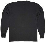 Soffe mens Mj Soffe Men's Long-sleeve Cotton T-shirt fashion t shirts, Black, XX-Large US