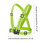 Reflective Safety Vest 2-Pack for Night Activities