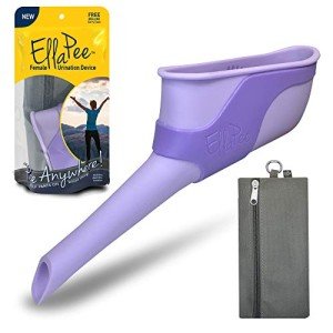 EllaPee Women's Reusable Urinal Funnel in Purple