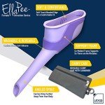 EllaPee Women's Reusable Urinal Funnel in Purple