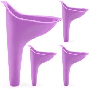 HAKDAY Reusable Female Urination Device - 4 Pack