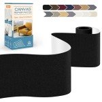 Waterproof Canvas Repair Tape - Black 4"x63