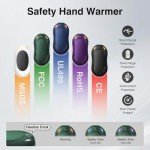 Rechargeable Electric Hand Warmers - 2 Pack
