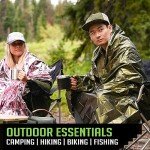 Emergency Mylar Thermal Blanket Pack (4) - Forest Green