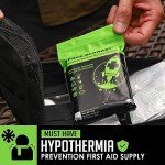 Emergency Mylar Thermal Blanket Pack (4) - Forest Green