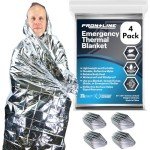 Thermal Mylar Emergency Blankets for Survival (4)