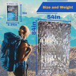 Thermal Mylar Emergency Blankets for Survival (4)