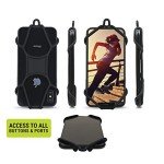 Rugged Lanyard Phone Holder with Coiled Strap