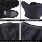 Adjustable Windproof Half Face Mask for Winter Sports