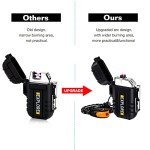 Waterproof USB Rechargeable Plasma Arc Lighter