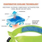 Cooling Bandana with Fast Evaporative Relief