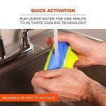 Cooling Bandana with Fast Evaporative Relief