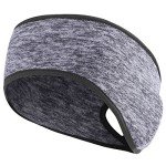 Charcoal Gray Women's Ponytail Headband Sweatband