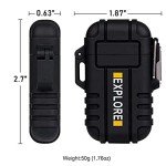 Waterproof USB Rechargeable Plasma Arc Lighter