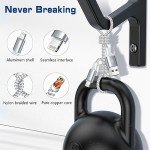 [Apple MFi Certified] Short iPhone Charger 1ft 2Pack,USB A to Lightning Cord Nylon Braided 12 Inch Fast Charging iPhone Cable Compatible with iPhone 14 13 12 11 Pro/Max/Mini Xs SE2/iPad for Car