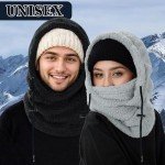 Pink Balaclava Face Mask for Winter Sports