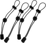 4-Pack Hiking Stick Holders with Elastic Lanyards