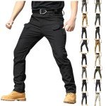 Men's Camo Cargo Pants - Comfortable & Waterproof