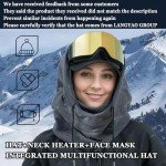 Warm Grey Balaclava Ski Mask for Cold Weather