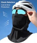 Black Windproof Balaclava Mask for Outdoor Activities