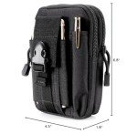 Black Tactical Molle Pouch for Outdoor Gear