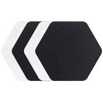 Tenacious Tape Hex Repair Patches - Black/Clear