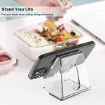 Acrylic Phone Stand for Desk - Portable & Clear