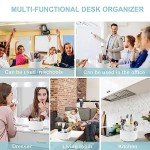 Cute 5-Slot Rotating Pencil Holder for Desk