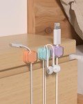 8-Pack Magnetic Cable Clips for Easy Organization
