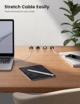 5-Pack Adjustable Cord Holder Clips for Desk