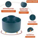 Rotating Desk Pen Holder with 5 Slots