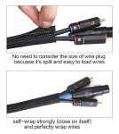 10ft Cord Protector Sleeve for USB & Audio Cables