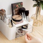 2-Drawer Desk Organizer with 7 Compartments