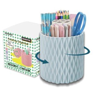 360° Rotating Pen and Makeup Brush Holder