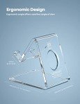 Clear Acrylic Phone Stand for Desk Decor