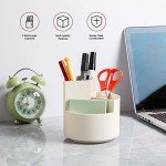 360-Degree Spinning Pencil Holder - White