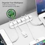 Cable Organizer Clips - 5 Pack for Desk