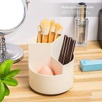 360-Degree Spinning Pencil Holder - White